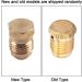 Fafeims 3PCS 3K 3/8 24UNF Tank Regulator Valve Kit for Paintball - 3000psi Copper Burst Disk - Buy Online on GoSupps.com