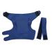 Perfk shoulder support shoulder protection upper arm wrap sleeve men and women shoulder care shoulder support belt compression sleeves for sport in dark blue s