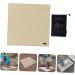 Yardenfun 1pc BBQ Fire Mat Outdoor Mat Camping BBQ Fireproof Cushion Mat Protection Decorate 80x80cm Light Yellow - Buy Online on GoSupps.com