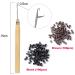 Black Hair Tinsel Kit - 6pcs, 1200 Strands, Heat Resistant Fairy Hair Extensions for Women, Girls, Kids - 47Inch Black - Buy Online on GoSupps.com