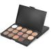 PhantomSky 15 Color Eyeshadow Palette - Professional and Daily Use Contouring Kit - Buy Online on GoSupps.com