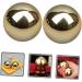 Fomiyes Brass Gymnastics Balls - Copper Massage Ball for Foot & Hand Therapy | Portable Metal Massage Balls from China - Buy Online on GoSupps.com