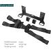 Hancaner Car Safety Seat Universal Steel Latch | ISOFIX Belt Connector & Seat Belt Mount for Enhanced Safety - Buy Online on GoSupps.com