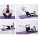 Shop Crazy Bean Fitness Resistance Ring - Double Handle Pilates Yoga Ring with Exercises - Padded Violet - Buy Online on GoSupps.com