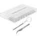 Ultechnovo 3-Piece Glasses Repair Set - Screwdriver Kit for Sunglasses Watches and More - Zinc Alloy Toolbox with Nose Pads | International Shipping - Buy Online on GoSupps.com