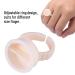 100 Pieces Silicone Cup Rings - Semi-Permanent Nail Art Glue Holders for Eyelash Extensions & Nail Art (L - Buy Online on GoSupps.com