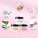 Morovan Acrylic Nail Kit - White Nude Pink Colors Acrylic Powder Professional Nail Kit Acrylic Set for Beginner Acrylic Nail Brush Nail File Nail Extension Nail Carving Home - Buy Online on GoSupps.com