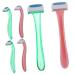 12 Pi ces Rasoir Femme Lame S curis e Tondeuse Corps Ergonomique Confortable pour Jambes Bras Aisselles et Zones Sensibles Coupe Pr cise sans Irritation Couleur