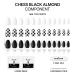 Reusable NJeans Press On Nails | 36-Piece Checkered Almond Fake Nails | Black & White Glue-On Nails for Women | K-POP Style Gift - Buy Online on GoSupps.com