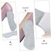 FRCOLOR 4 Pairs Suede Shoe Grips & Heel Pads for Women - Adhesive Inserts for Kitten Heels & Dressy Shoes - Cushion Comfort for Boots - Grey 10.7x3.5cm - Buy Online on GoSupps.com