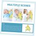 Buy Toyandona 5-St Sleeping Comfort Towel - Soft Cuddly Toy Gifts for Baby Girls | Tag Toys for Animal-Themed Baby Bathrooms | Ideal Newborn Soothing Gifts - Buy Online on GoSupps.com