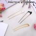 French Style Hair Clip Hairpin Fork 3 Pieces Bowl Hairpin Metal Hair Pin Metal U-shaped Hairpin U Shape Hair Sticks Metal Hair Fork Metal Hair Clips - Buy Online on GoSupps.com