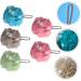 5pcs Sponge Bath Balls - Soft Loofah Scrubbers for Kids & Adults | Perfect Shower & Bath Sponge Set - Buy Online on GoSupps.com