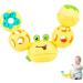 Voiakiu Kugelrassel Toy | Sensory Crab Ball for Babies | Soft Molar Teething Ring | Calming Yellow Exploration Toy - Buy Online on GoSupps.com