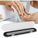 Nail File Nail Buffer Double Sided for Fingernails Toenails for Home DIY and Salon(Large Silver) - Buy Online on GoSupps.com