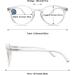 Buy MAGIMODAC Women s Blue Light Blocking Computer Glasses Oval Reading Specs with Persecution Protection for Eye Comfort - Buy Online on GoSupps.com