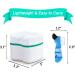 Keedolla Denture Case with Strainer Basket Dental Retainer Container Case Denture Storage Cleaner Box for Travel and Daily Use - Lake Green - Buy Online on GoSupps.com