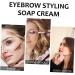 Mipcase 2 Pcs Eyebrow Styling Cream Eyebrow Shaper Kit Shaping Wax Brow Wax Eyebrow Pomade Lasting Wax Stick - Buy Online on GoSupps.com