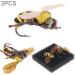 OriGlam Bee Fly Fishing Set - 2 Pack Lure Kit for Trout & Topwater Fishing | Premium Bait & Gear - Buy Online on GoSupps.com