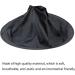 ANGGREK Adult Barber Hair Cutting Umbrella Cape - Black Hairdressing Gown for Salon & Home Stylists - Buy Online on GoSupps.com