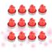 LIFKICH 12pcs Home D cor Tea Lights Candles Wedding Decoration Valentine Candle Tealight Candles Home Decor Baby Showers Candles Decorative Candles for Valentine's Day Rose Proposal Red Red 4*3.5cm - Buy Online on GoSupps.com
