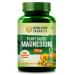 Plant Based Magnesium Supplement 1360mg with Turmeric Spirulina Wheatgrass Moringa | Supports Bone Muscle & Bone Health | Boost Energy Level - 60 Veg Tablets