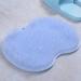 Muzrunq Shower Foot Back Scrubber Massage Pad - Non-Slip Suction Cups, Softer Bristles Bath Cushion (Blue) - Buy Online on GoSupps.com