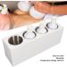 Fockety Massage Oil Lotion Warmer - 4 Bottles Adjustable Temperature Fast Heating | Multifunctional 110-250V Massage Oil Warmer for EU - Buy Online on GoSupps.com