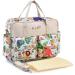 Kamay's Multifunctional Waterproof Mummy Shoulder Bag Diaper Bag Chic Nappy Changing Bag Tote/Messenger Style Large Light Weight with Changing Mat Adjustable Straps Animal Pattern Animal Pattern 2