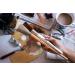 Silver Brush Limited 8036MD Silver Jumbo Landscape Oval Brush - Medium Size, Short Handle for Large Murals, Easel Painting, and Furniture - Buy Online on GoSupps.com