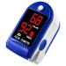 UPGRADE Pulse Oximeter - Oxygen Monitor Finger for Adults and Child Heart-Rate - Monitor Kit with Large Clear LED Display