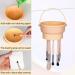 Buy 3-in-1 Silicone Makeup Brush Cleaning Mat - Portable Brush Cleaner Bowl with Drying Holder | Large Beige Cosmetic Brush Cleaner - Buy Online on GoSupps.com