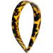 Parcelona French Simple Savana Flexible Celluloid Acetate Headband for Girls and Women