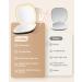 Benbilry Rechargeable Compact Makeup Mirror with Lights and 1X/10X Magnification | Dimmable Double Light Strip | 3 Light Colors | Portable Travel Mirror for Women, Black - Buy Online on GoSupps.com