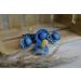 BIBS Supreme Collection BPA-Free Baby Pacifiers - Set of 2 Steel Blue Soothers | Made in Denmark | Size 0-6 Months - Buy Online on GoSupps.com