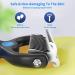 ChezMax Dog Deshedding Brush | Undercoat Rake & Dematting Comb for Dogs | Double Sided Shedding & Grooming Tool | Blue - Buy Online on GoSupps.com