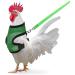 Chicken Harness with Leash Adjustable Chicken Leash for Hens Duck Puppy (Green M) Green M