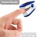 UPGRADE Pulse Oximeter - Oxygen & Heart Rate Monitor for Adults & Children - Large LED Display - Buy Online on GoSupps.com