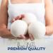 NEVELE | Efficient XL Dryer Balls (6-Pack) | Tumble Dryer Balls for Quicker Drying | Wool Dryer Balls | Tumble Leaf | Laundry Balls for Washing Machine | UK - Buy Online on GoSupps.com