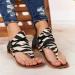 Women s Summer Leopard Print Flat Sandals | Oversized Gladiator Style with Zipper Casual Comfort in EU Size 39 - Buy Online on GoSupps.com