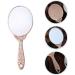SOLUSTRE Handheld Oval Flower Vintage Makeup Mirror - Rose Gold - Buy Online on GoSupps.com