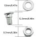 ZRM&E 8Pcs Brake Cable Regulator Clamp Lock Set for Bicycle Power Mountain Bike - 26 Sliver - Buy Online on GoSupps.com