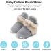 EDOTON Unisex Newborn Winter Boots - Warm Stripe Bootie for 12-18 Months - Non-Slip Sole, Soft & Ajustable Sock - Buy Online on GoSupps.com