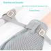 Elderly Restraint Gloves Dementia Restraint Gloves with PP Anti Grab Plate Preventing Hand Grasping & Scratching - Lengthened Straps to Prevent Detachment Dementia Products for Elderly (Gray) - Buy Online on GoSupps.com