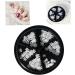 templateSnowflakes Nail Sequins Metal Slices Nail Stickers Decals Nail Art DIY Design - Buy Online on GoSupps.com