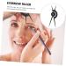Gogogmee Eyebrow Positioning Ruler Miniature Tools Eyebrow Shaper Plastic Eyebrow Ruler Measuring Ruler Light - Buy Online on GoSupps.com