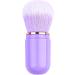 Retractable Kabuki Brush Travel Makeup Brush Cute Capsule-shape Blush Brush Foundation Brush Suitable for Liquid Foundation Pressed Powder Contour Cream Purple - Buy Online on GoSupps.com