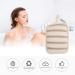 Exfoliating Sponge Pad - Double-Sided Deep Cleaning Shower Scrubber | Linen | International Shipping - Buy Online on GoSupps.com