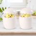 1pc Pepper Can Seasoning Container Cooking Dispenser Ceramic Chicken Figurine Ceramic Sugar Bowls Salt Bottle Ceramic Pepper Jar Salt Server Silica Gel Rooster Multifunction White - Buy Online on GoSupps.com