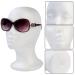 3 Pcs Foam Wig Head Set - Female Styrofoam Mannequin for Hairpieces, Wigs, Hats, Masks - Salon & Travel Display Stand - Buy Online on GoSupps.com